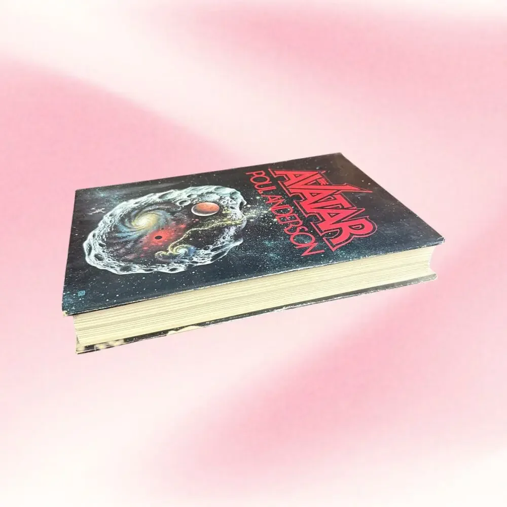 Vintage 1978 Poul Anderson The Avatar Hardcover DJ Retro Sci-Fi Space Opera
